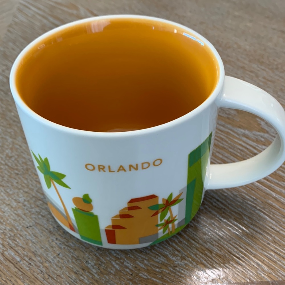 Starbucks Orlando FLORIDA-YOU ARE HERE Mug Cup 14oz Collection Series 2015